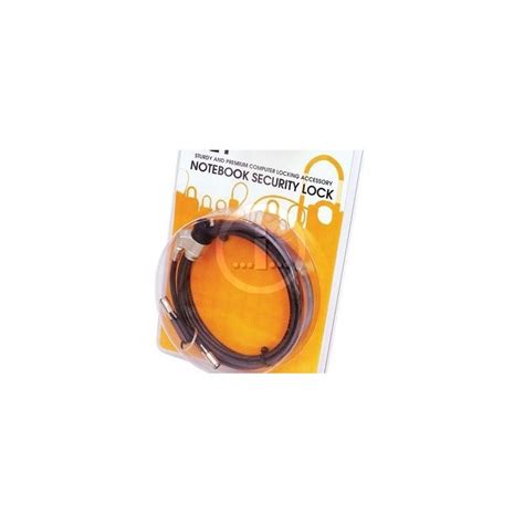 RCT Master Keyed Notebook Security Lock; T-Bar Compatible;1.8M